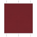 VIDAXL Store plisse rouge bordeaux 115x100 cm largeur du tissu 114,4cm