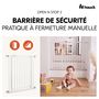 Voir la diapositive 2 : HAUCK Barrière de sécurité Open N Stop 2 Blanc