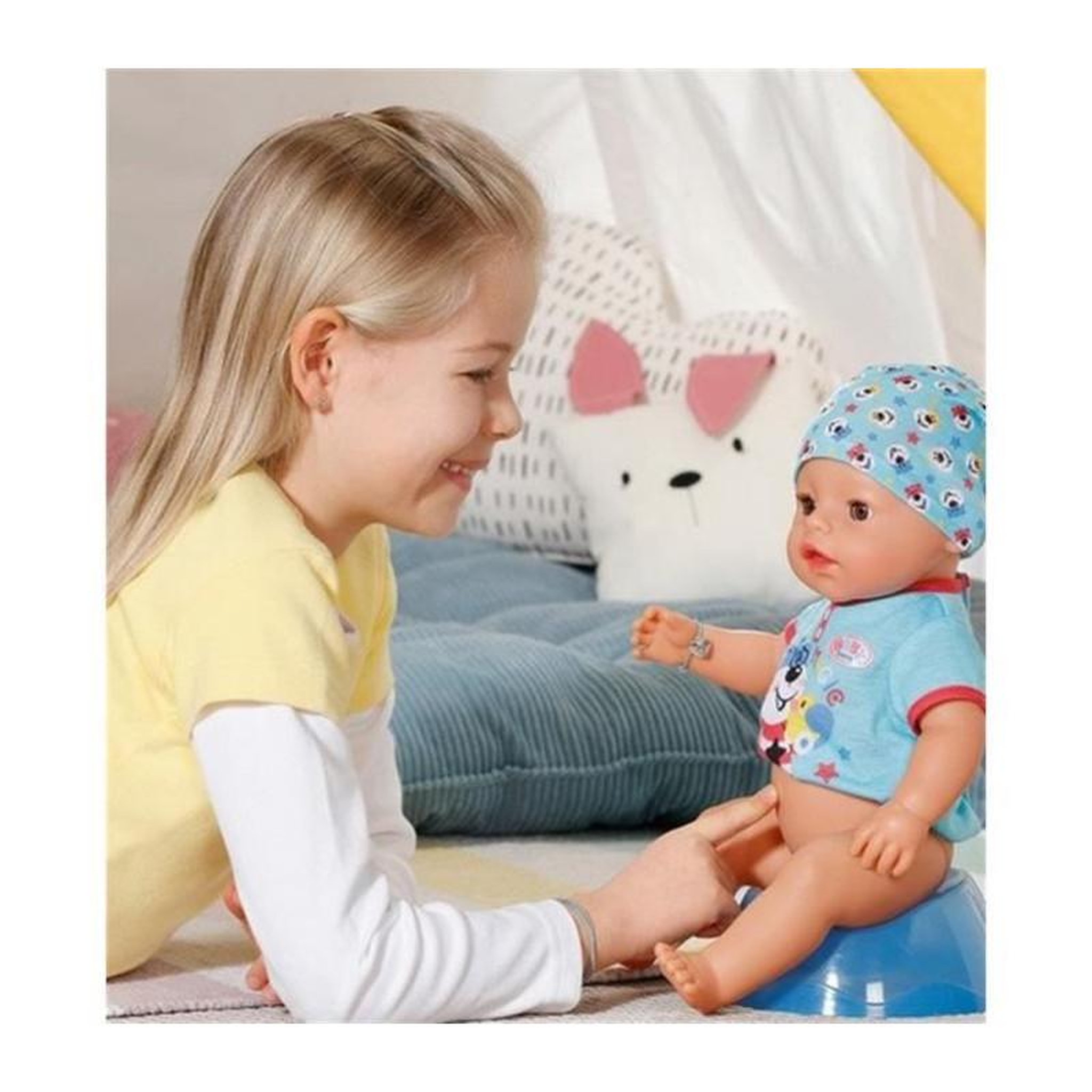 Voir la diapositive 4 : Little Tikes Poupée Baby Born Magic Boy 43cm - Zapf Creation - Yeux qui s'ouvrent et se ferment - Accessoires inclus