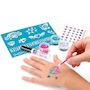 Voir la diapositive 3 : Lexibook Kit de Tatouages Brillants et Nail Art Pailletés