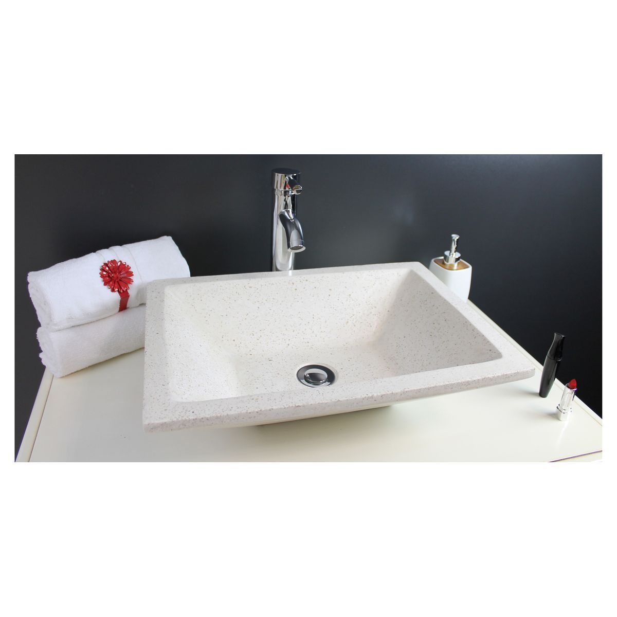 ONDEE TAMARA Vasque 50x37cm GRIS