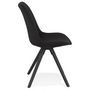 Voir la diapositive 3 : Paris Prix Chaise Scandinave  Lademo  82cm Noir