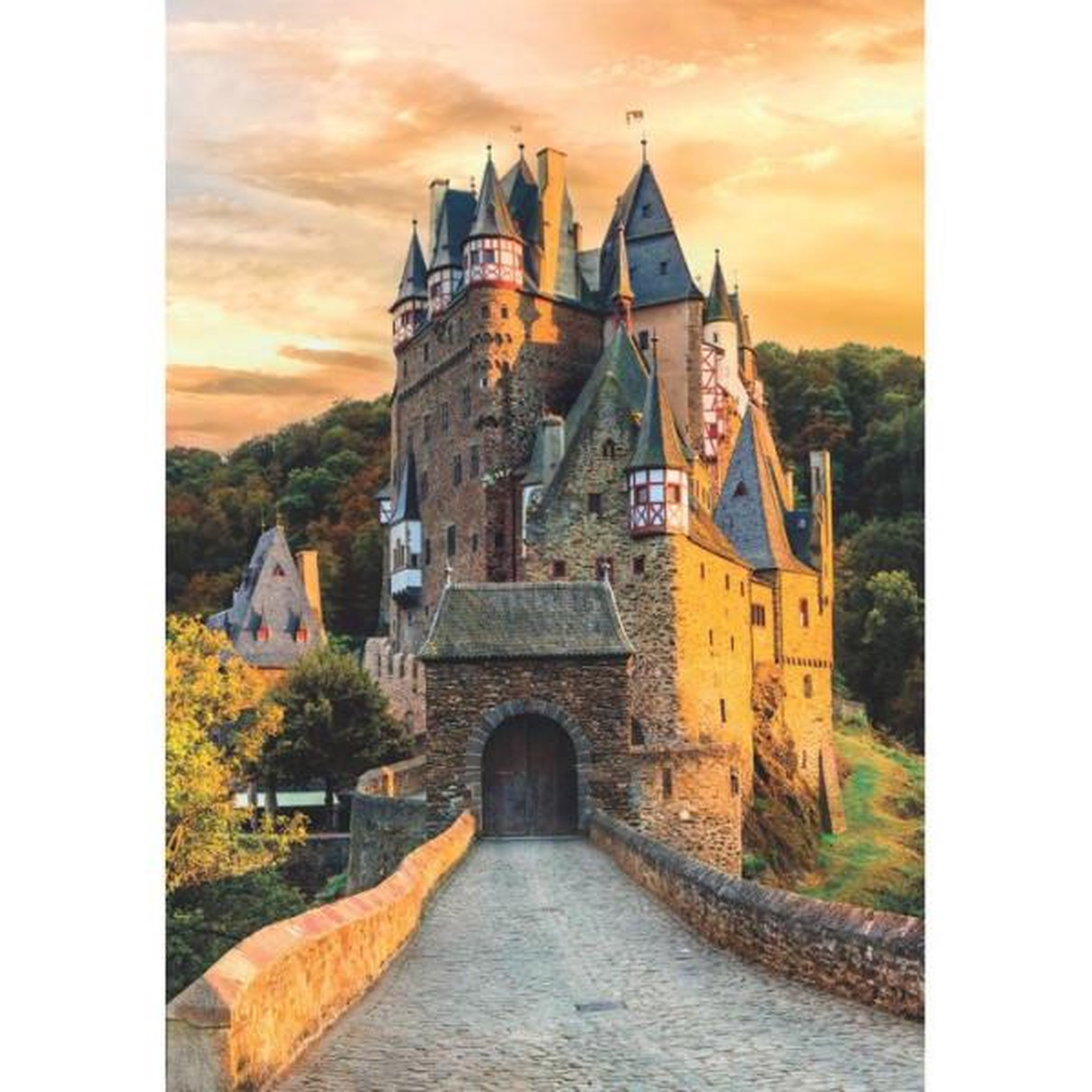 Voir la diapositive 2 : CLEMENTONI Clementoni - compact 1000 pieces - golden hour at eltz castle