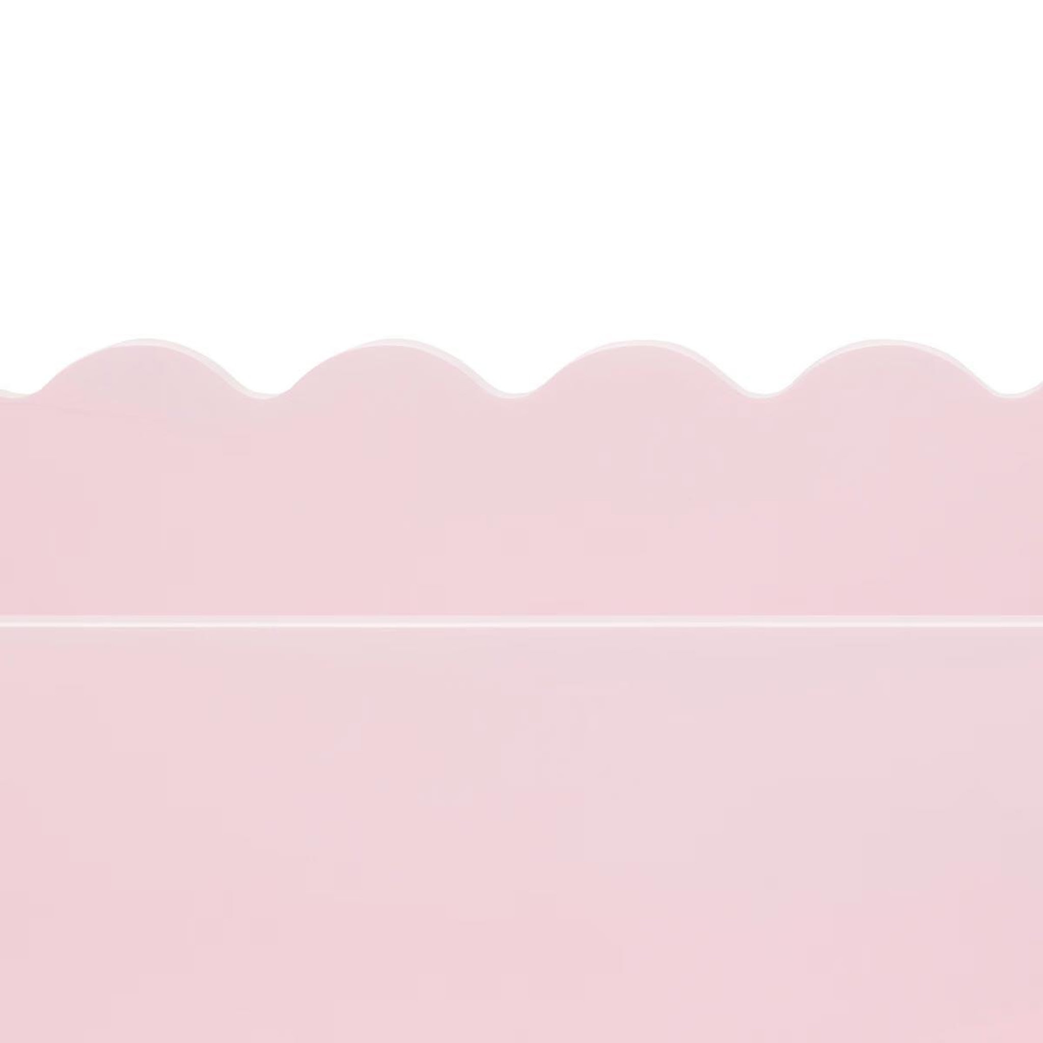 Voir la diapositive 2 : Atmosphera Kids Bibliothèque enfant  festonnée  60cm rose