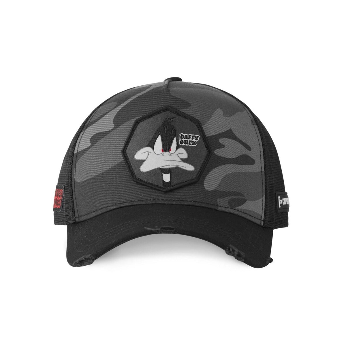 CAPSLAB Casquette trucker premium avec filet Looney Tunes Daffy