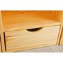 Voir la diapositive 5 : Paris Prix Lit Enfant Multi-Rangements  Clark  90x200cm Naturel