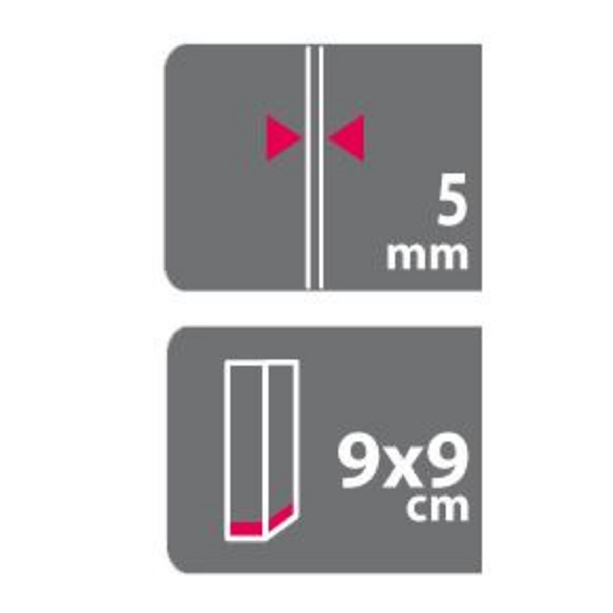 Forest Style Support en H pour fixation carport - Poteau 9x9cm