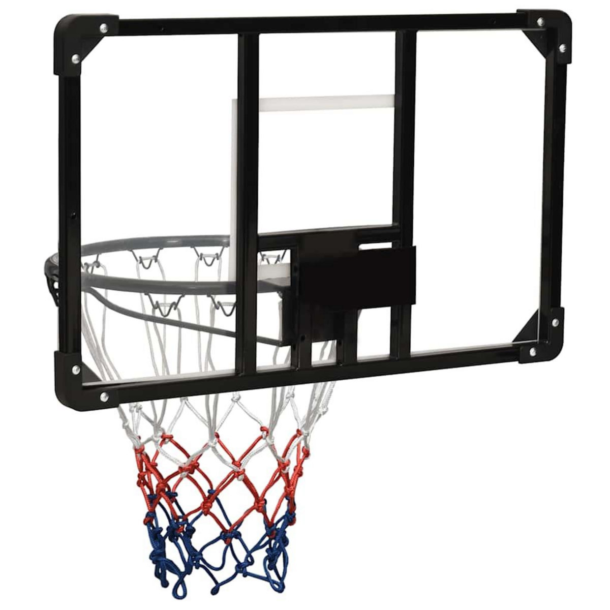 VIDAXL Panneau de basket-ball Transparent 71x45x2,5 cm Polycarbonate