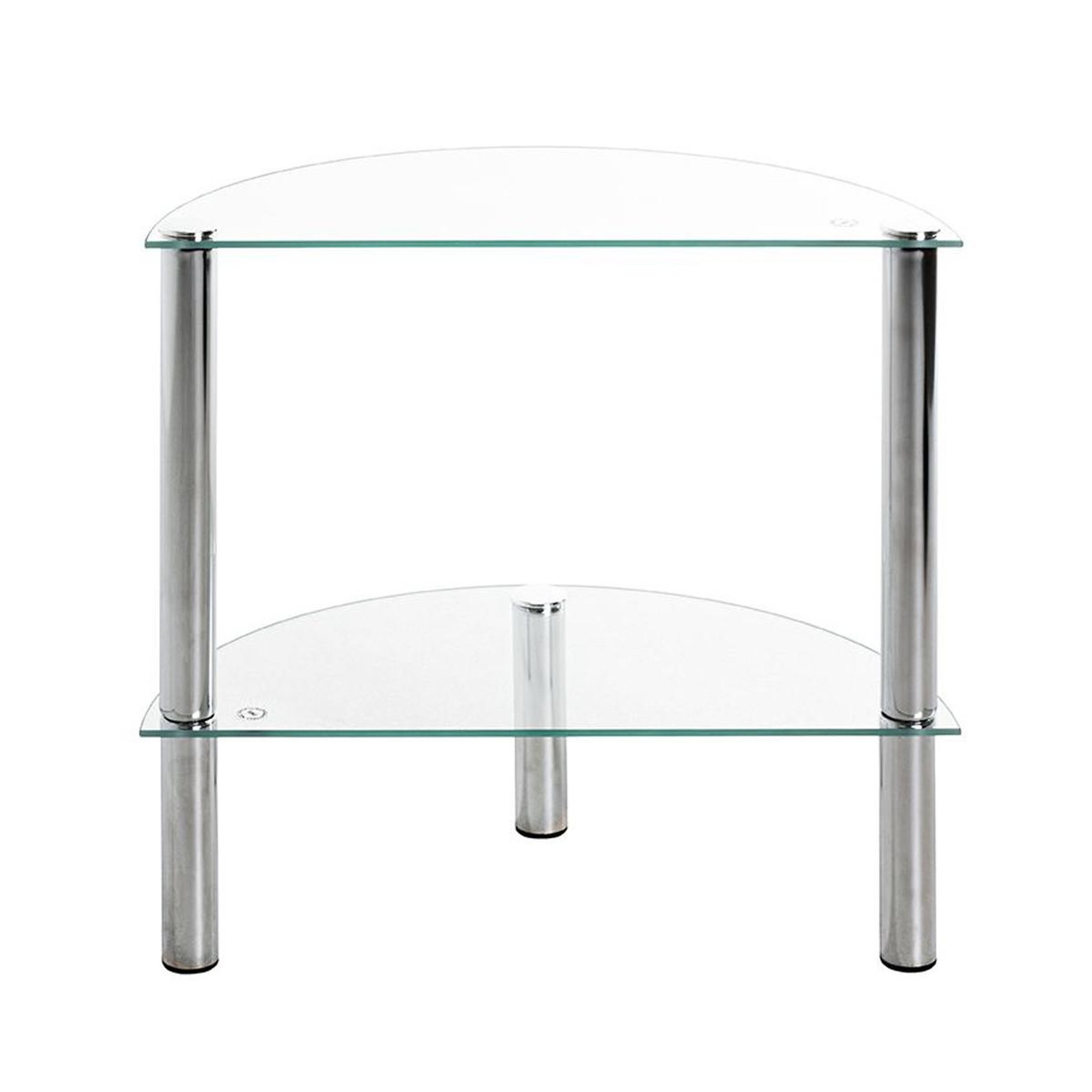 Voir la diapositive 3 : Paris Prix Table d'appoint design  eliot  47cm transparent