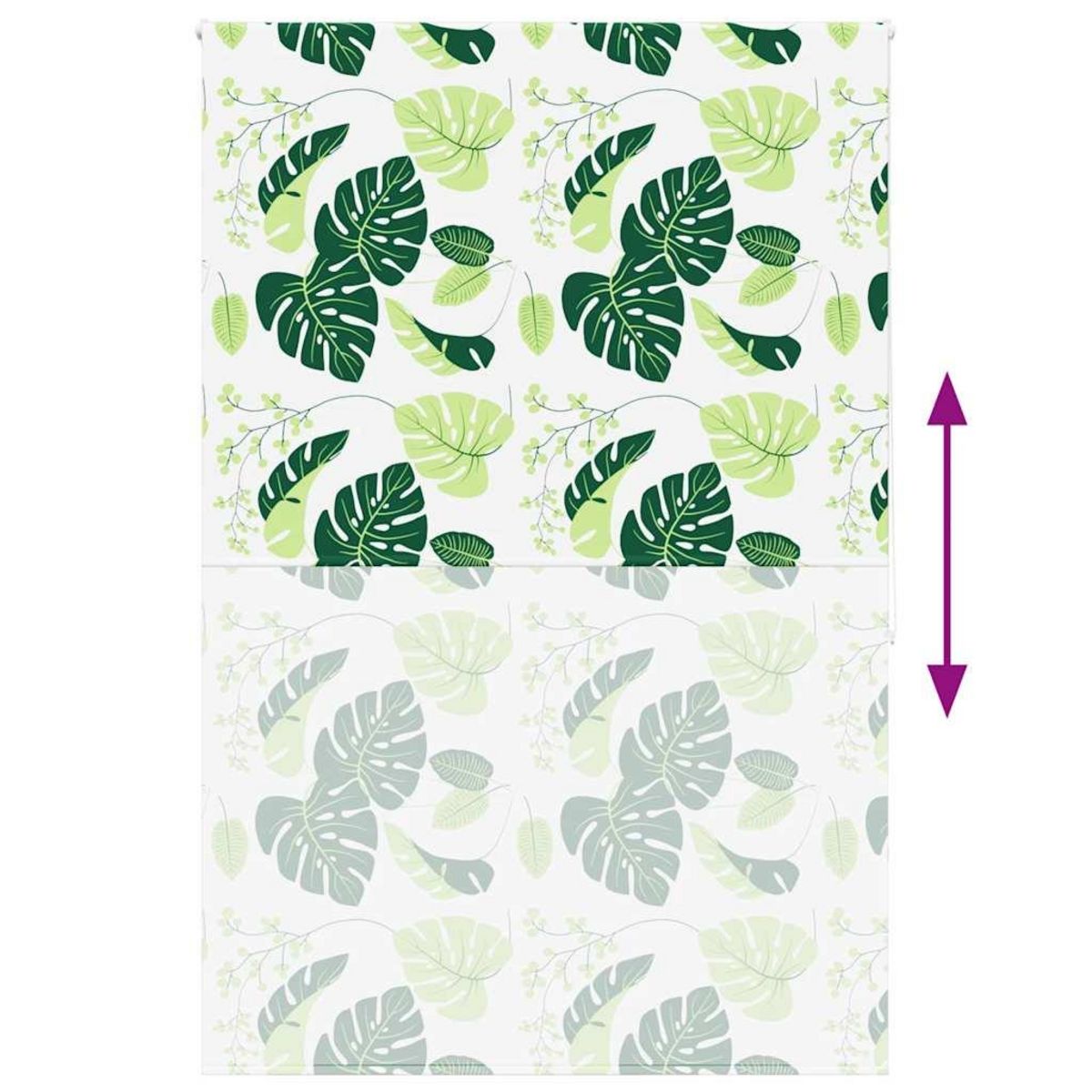 VIDAXL Store enrouleur de douche 150x240 cm largeur du tissu 146 cm