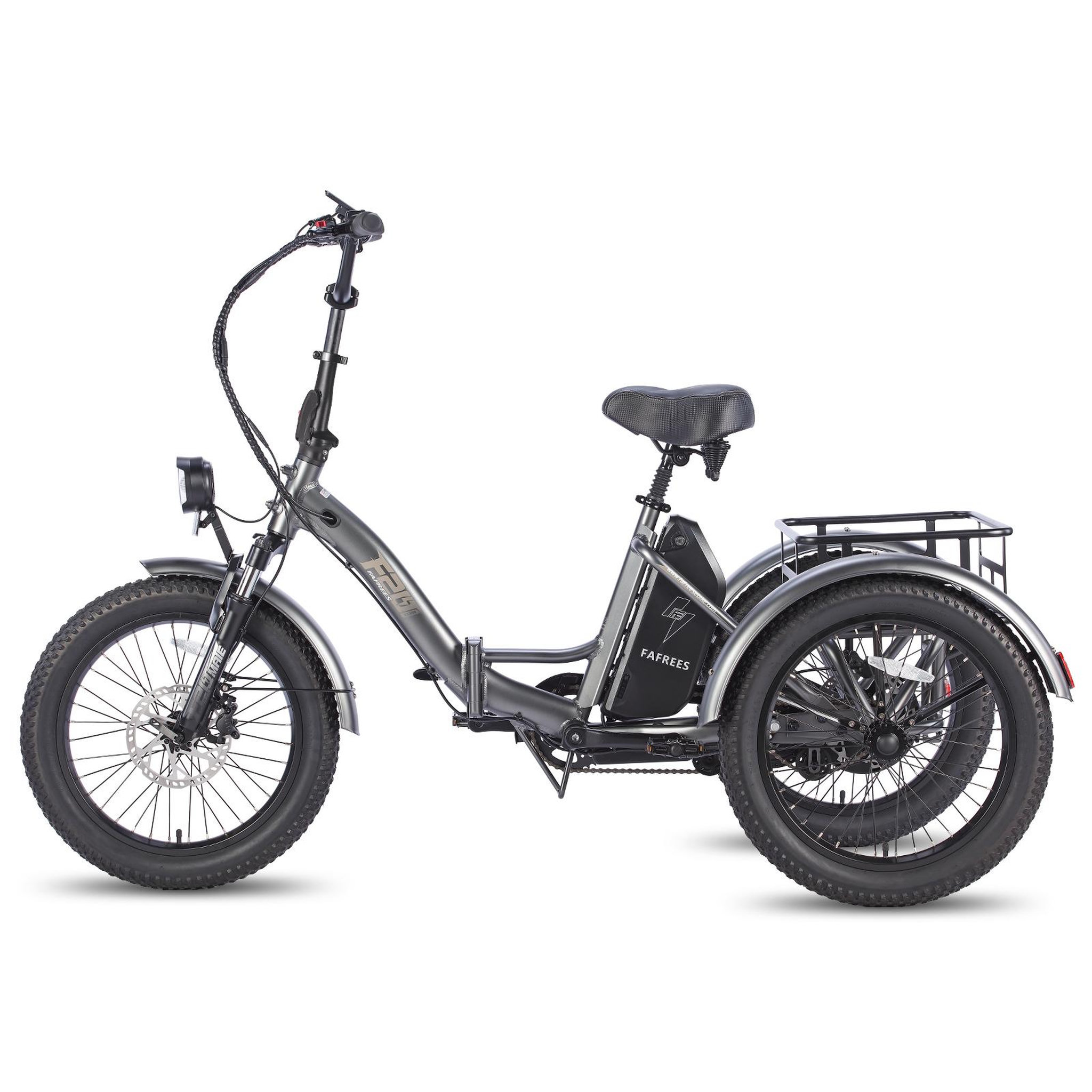 Voir la diapositive 2 : FAFREES Tricycle cargo électrique fafrees f20 mate