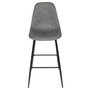 Voir la diapositive 3 : Paris Prix Lot de 2 Chaises de Bar  Amber  106cm Gris