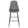 Voir la diapositive 3 : Paris Prix Lot de 2 Chaises de Bar  Amber  106cm Gris