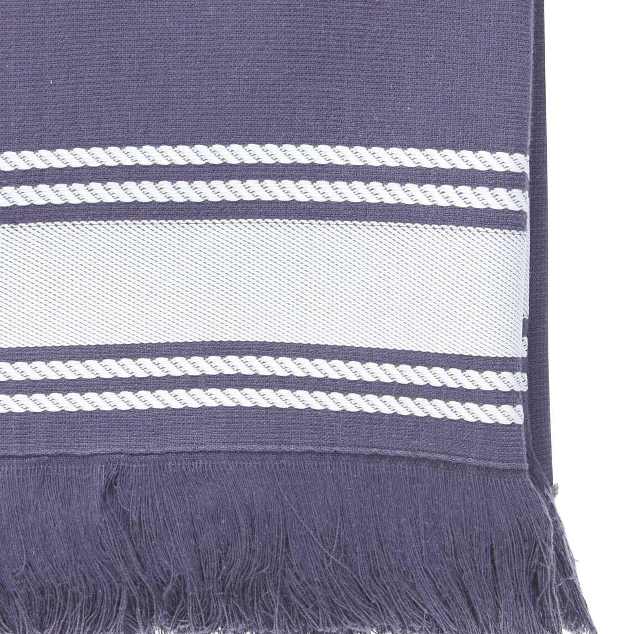 Voir la diapositive 3 : Sensei Maison Serviette de plage / fouta 100x180 cm BAHAMAS - 100x180 cm
