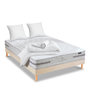 Voir la diapositive 1 : NUIT DE COTON NUIT DE COTON | Pack Prêt à dormir SERENADE | Matelas Ressorts ensachés + Sommier + Accessoires