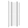 Voir la diapositive 5 : VIDAXL Cloison de separation 3 panneaux Blanc 150x220 cm Tissu