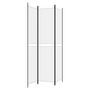 Voir la diapositive 5 : VIDAXL Cloison de separation 3 panneaux Blanc 150x220 cm Tissu