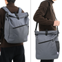 Voir la diapositive 2 : VIDAXL Sac de vélo pour porte bagages 25 L Gris 33x16x48 cm