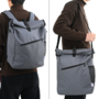 Voir la diapositive 2 : VIDAXL Sac de vélo pour porte bagages 25 L Gris 33x16x48 cm
