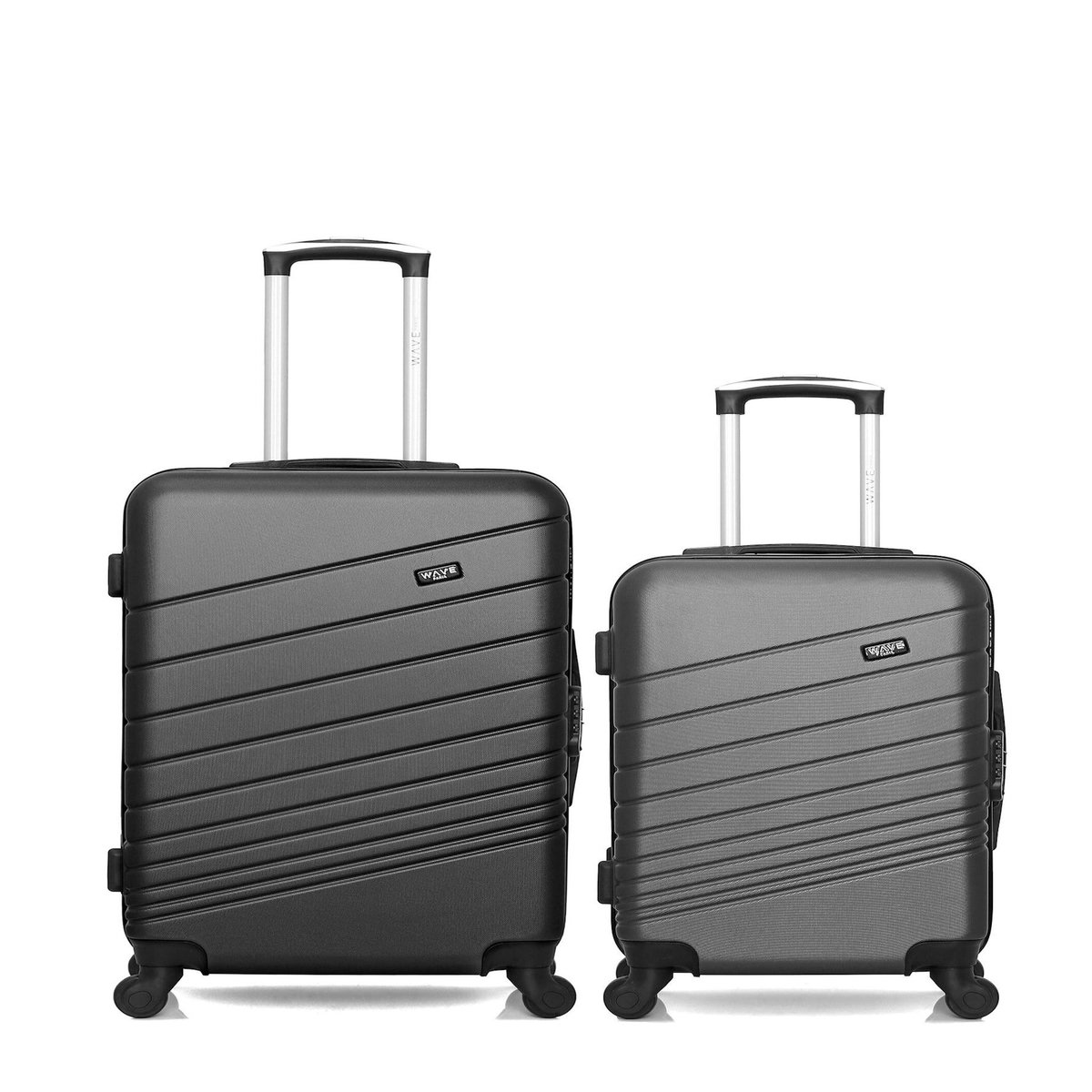 WAVE PARIS Lot de 2 - Valises weekend et cabine TIGRE