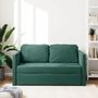 Voir la diapositive 3 : VIDAXL Canape-lit 2 en 1 vert fonce 122x204x55 cm velours