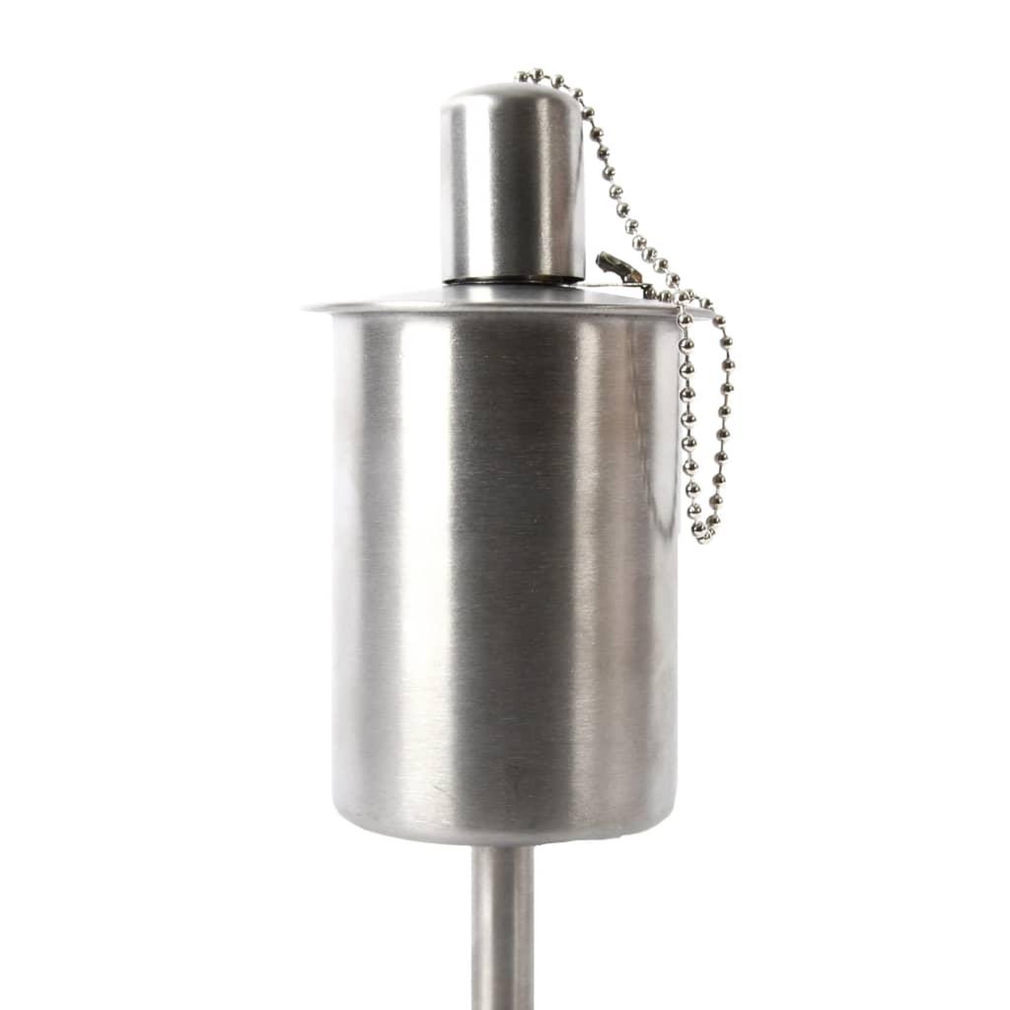 Voir la diapositive 3 : ESSCHERT DESIGN Esschert Design Torche a huile sur piquet Acier inoxydable