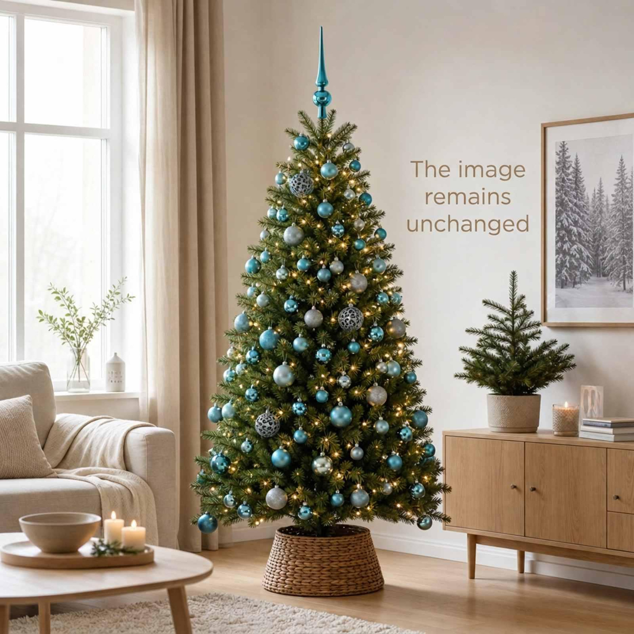 Voir la diapositive 4 : VIDAXL Ensemble de Boules de Noël 61 pc Turquoise Diam. 6 cm Plastique