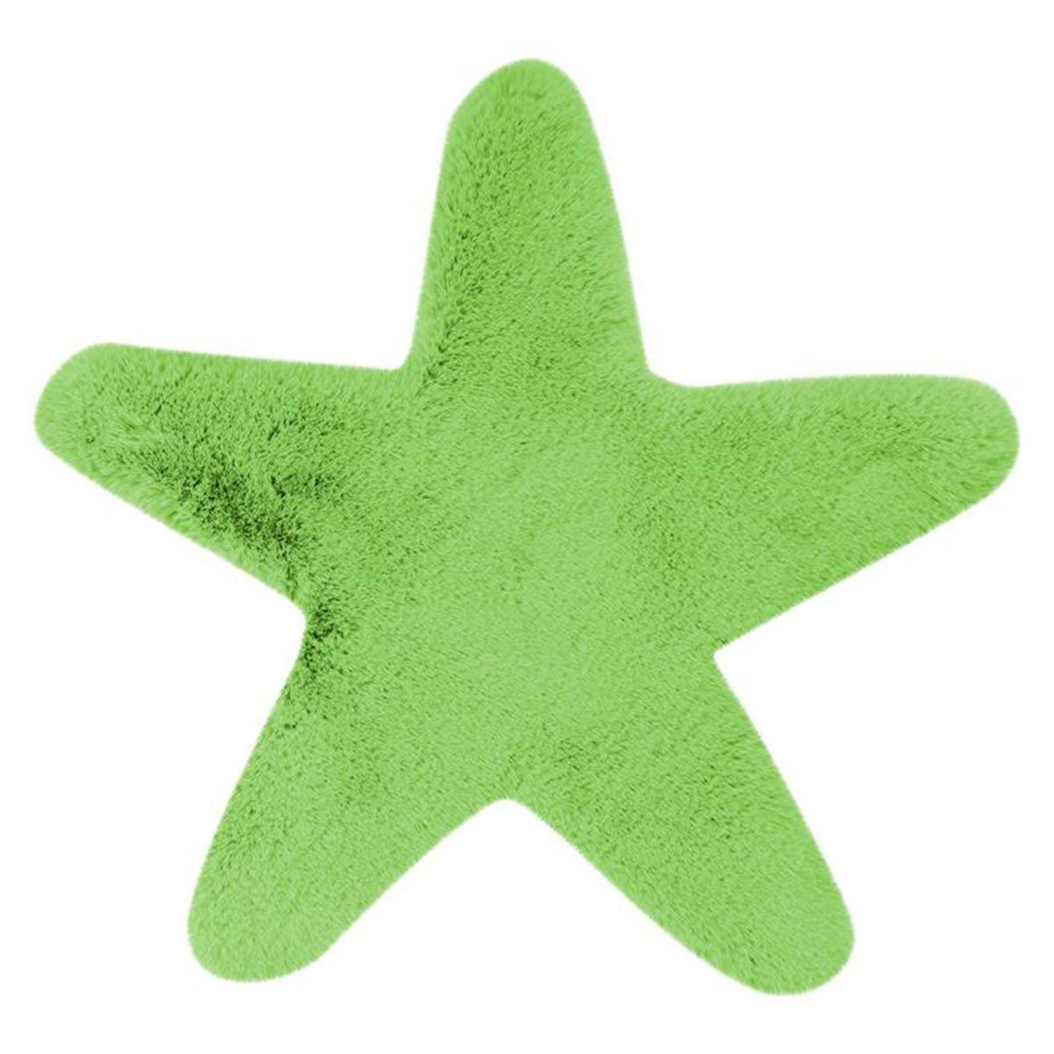 Paris Prix Tapis déco enfant  lovely star  60x63cm vert