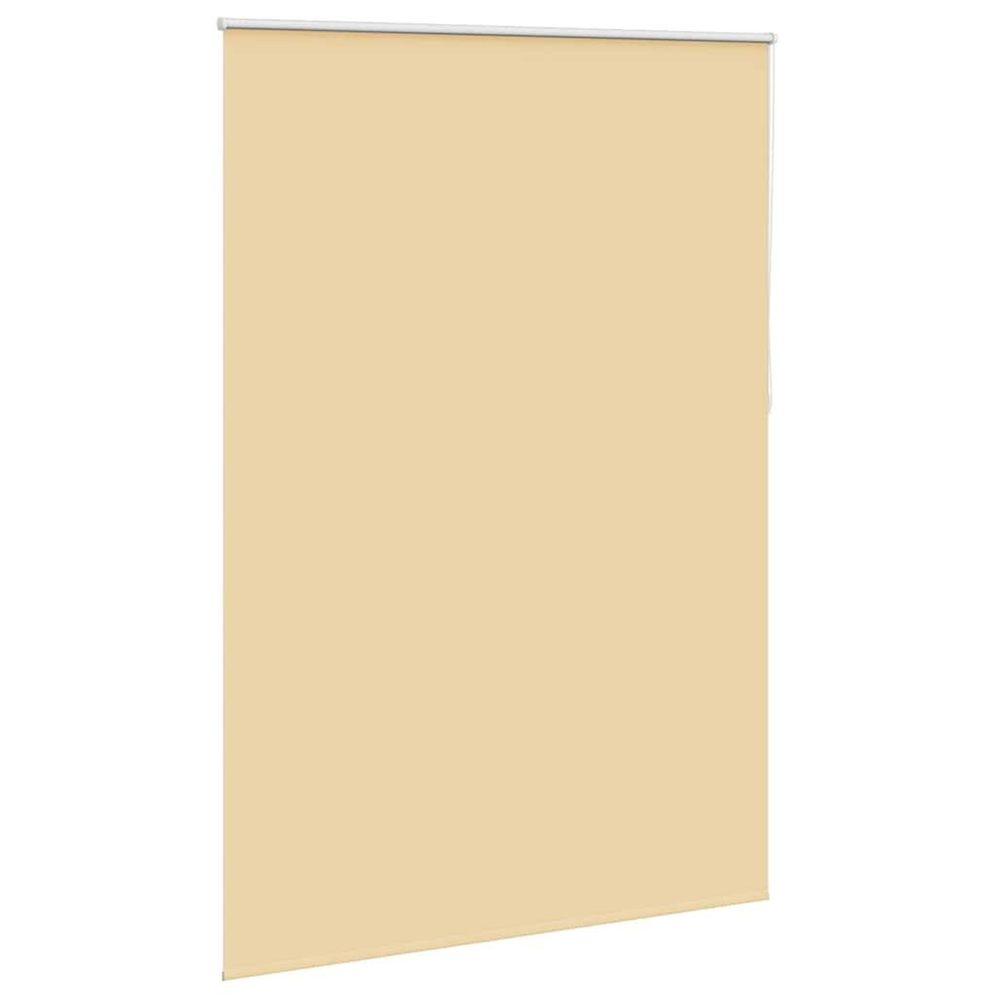 Voir la diapositive 3 : VIDAXL Store enrouleur occultant 164,4 x 230 cm, largeur du tissu 160 cm, beige