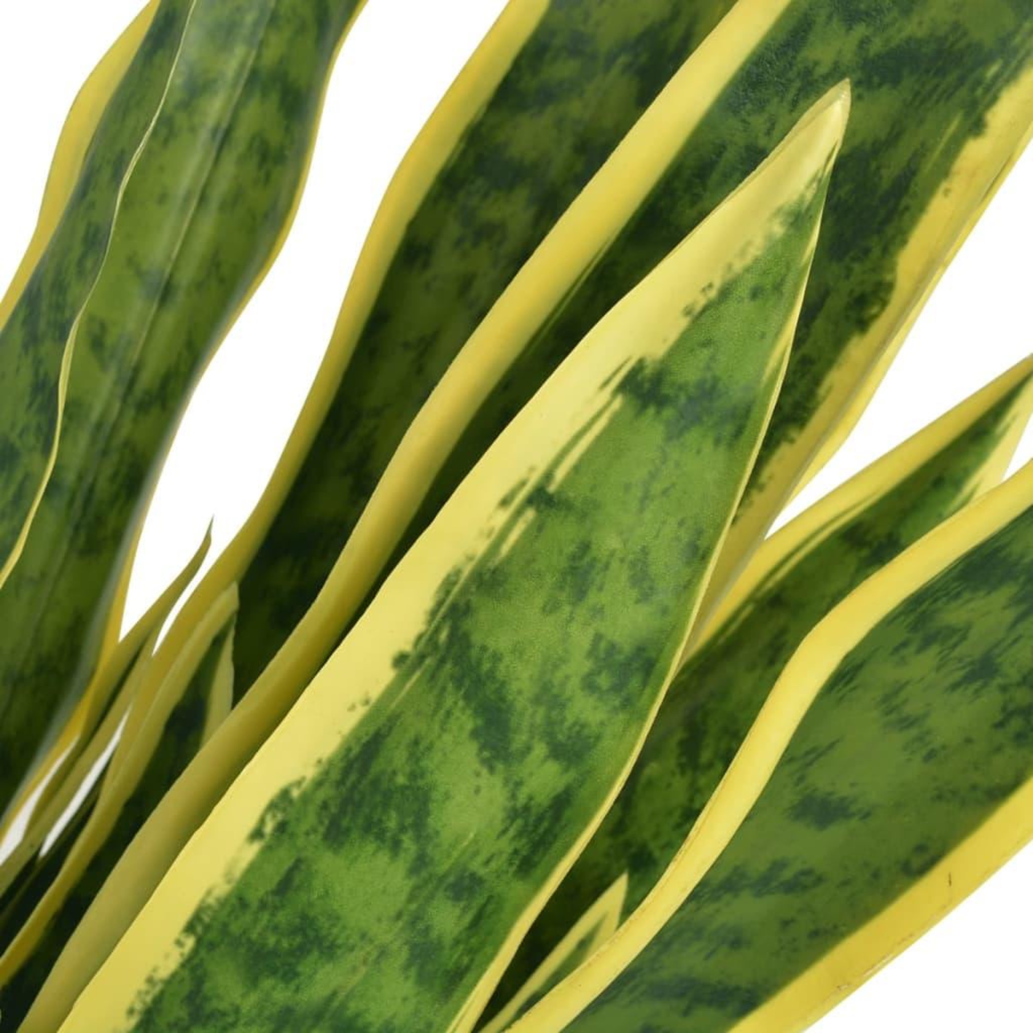 Voir la diapositive 2 : VIDAXL Plante artificielle avec pot Sanseviere 90 cm Vert