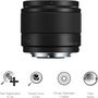 Voir la diapositive 2 : PANASONIC Objectif pour Hybride 25mm f/1.7 noir Lumix G