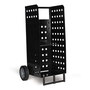 Voir la diapositive 3 : ID MARKET Chariot porte bûches acier noir 40 x 40 x 100,5 CM pour cheminée