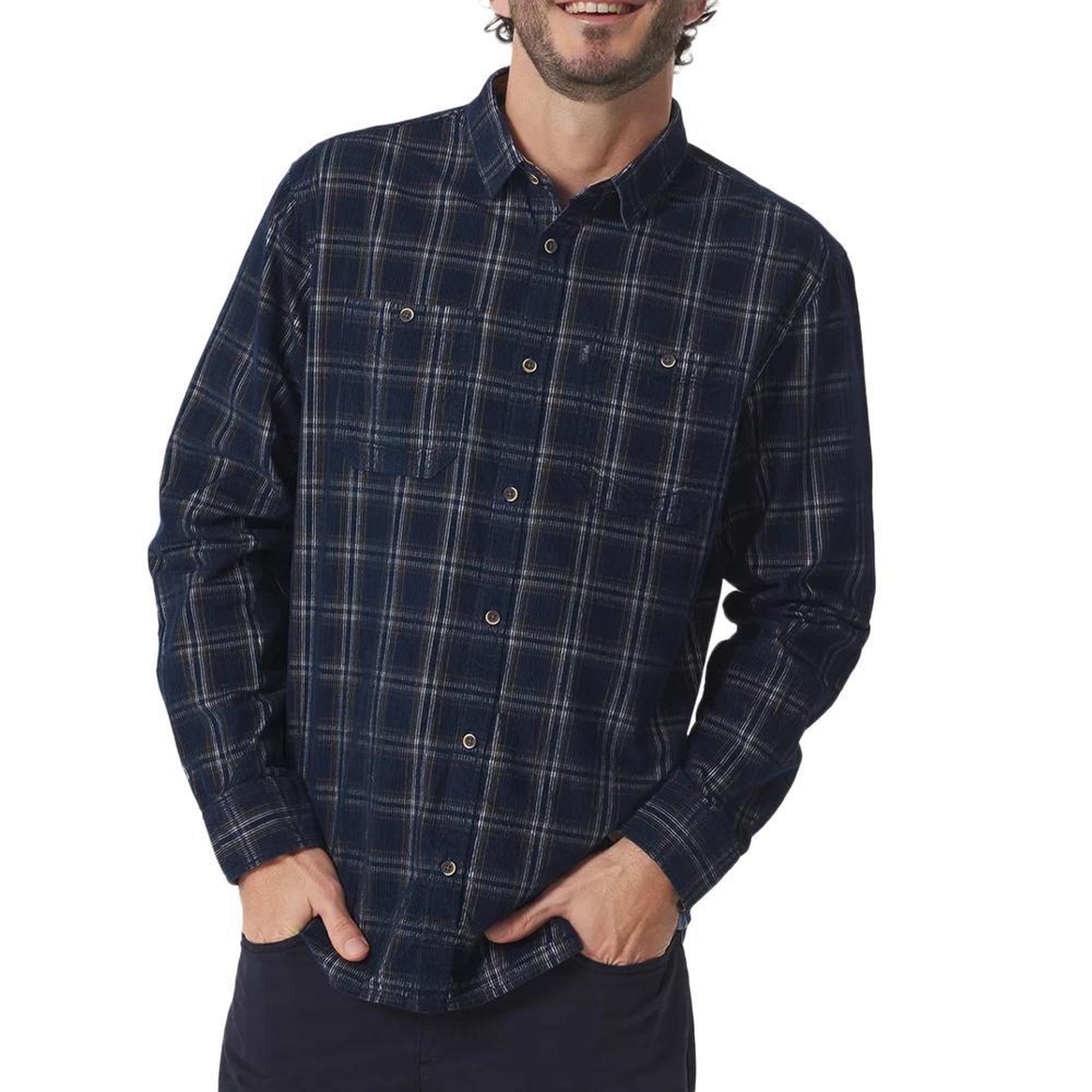 TBS Chemise Marine Homme TBS FLOYDCHE. Coloris disponibles : Bleu