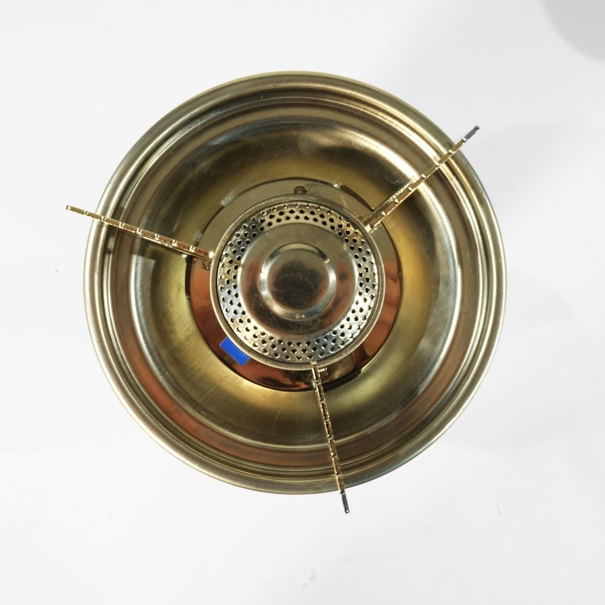 Kemper Réchaud à gaz camping 2200W Coque Acier Réchaud pour cartouche gaz 190g KEMPER