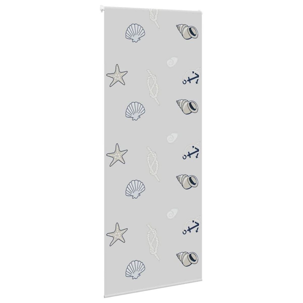 VIDAXL Store enrouleur de douche 110x240 cm largeur du tissu 106 cm