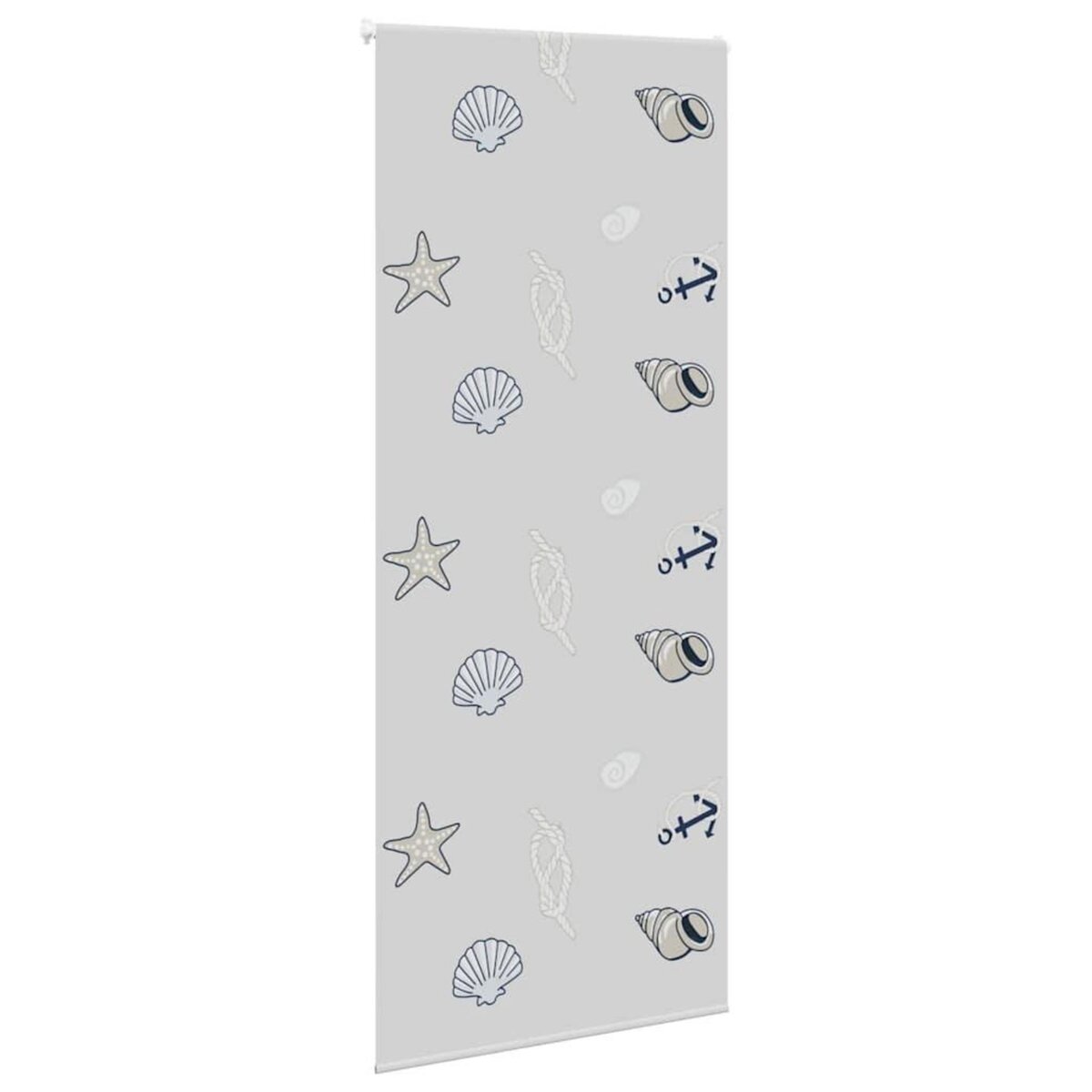 VIDAXL Store enrouleur de douche 110x240 cm largeur du tissu 106 cm