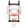 Voir la diapositive 4 : VIDAXL Ensemble de basket réglable de porte pour enfants
