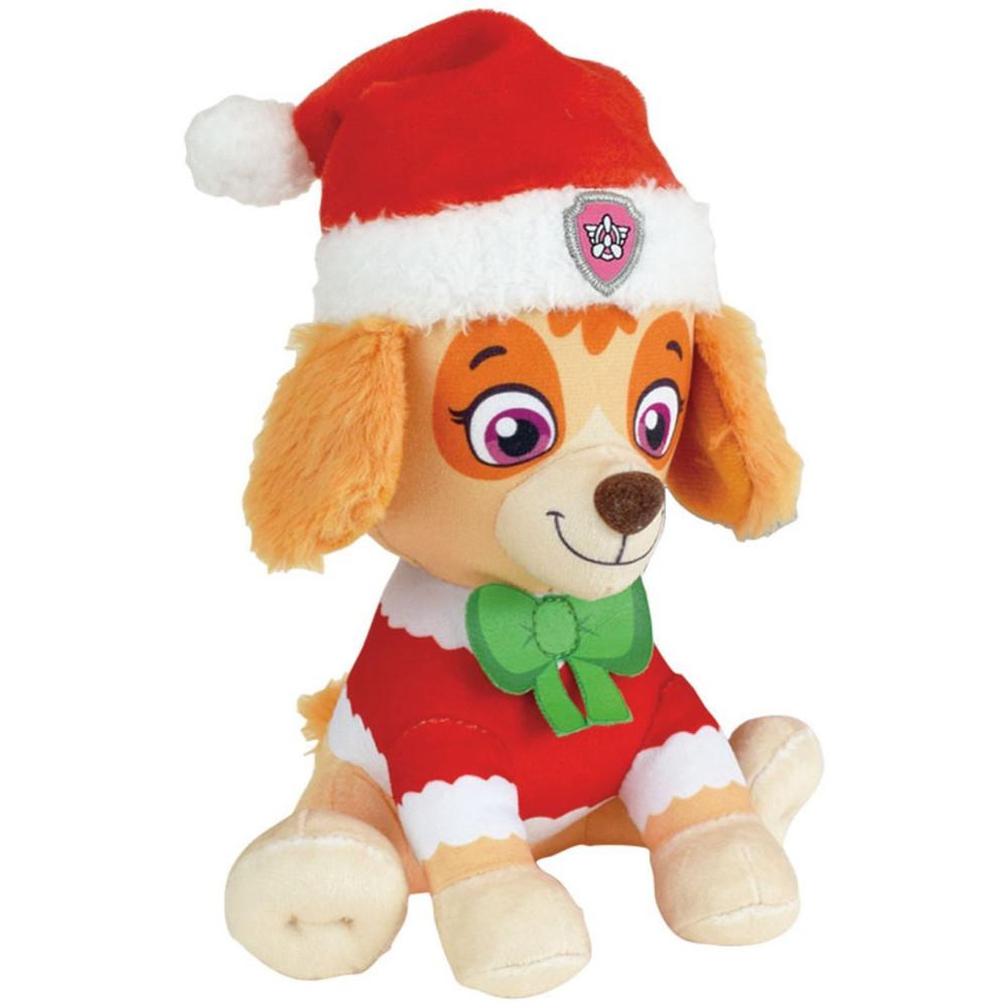 Voir la diapositive 2 : JEMINI Lot de 3 peluches - Pat'Patrouille - Chase, Stella et Marcus - +/- 17 cm - Version Noël