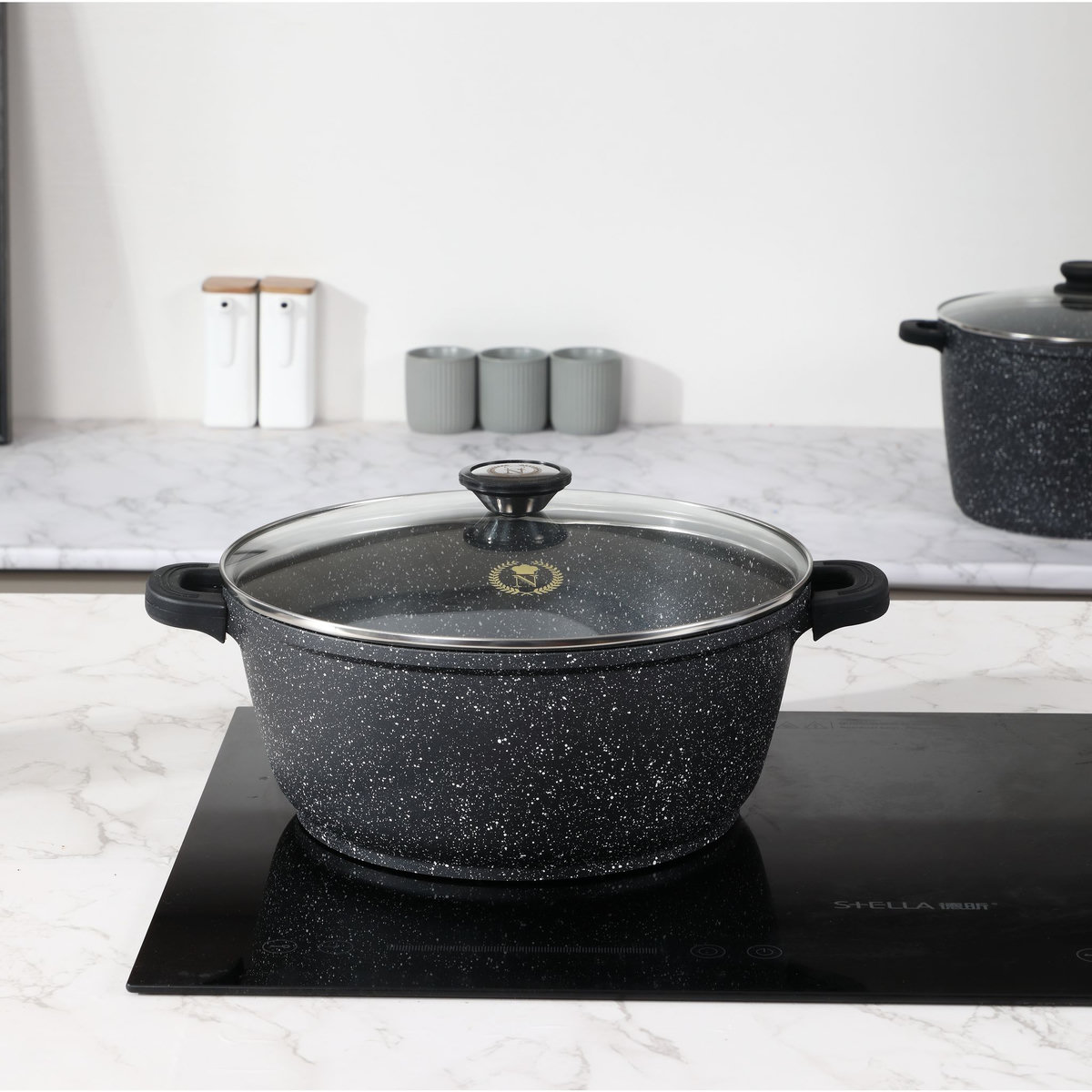 NAPOLEON Faitout 36cm en fonte d'aluminium