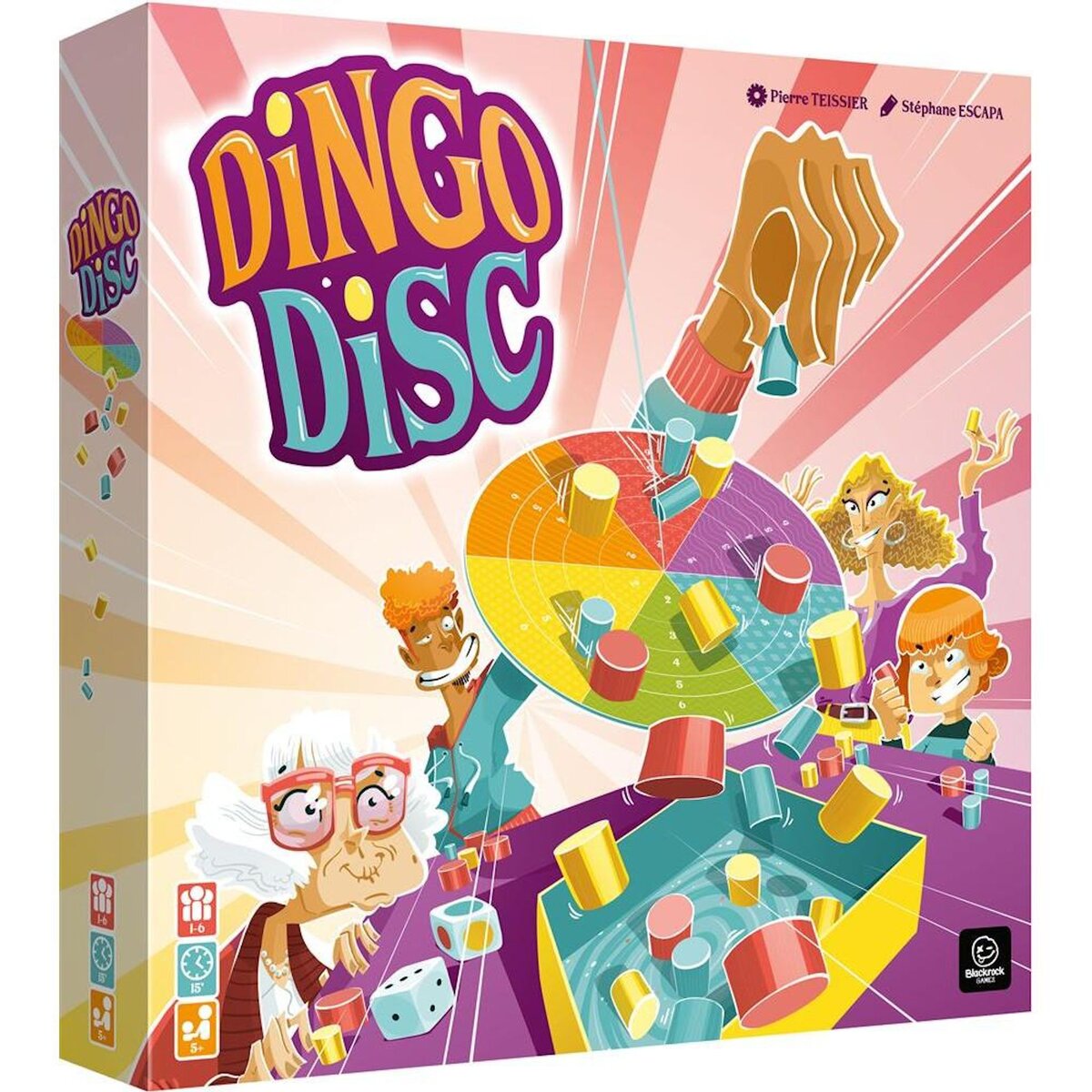 BLACKROCK Jeu d'ambiance Blackrock Games Dingo Disc Edition 2025