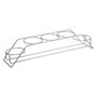 Voir la diapositive 2 : FIVE Lot de 5 Pots à Épices  Rack  28cm Argent