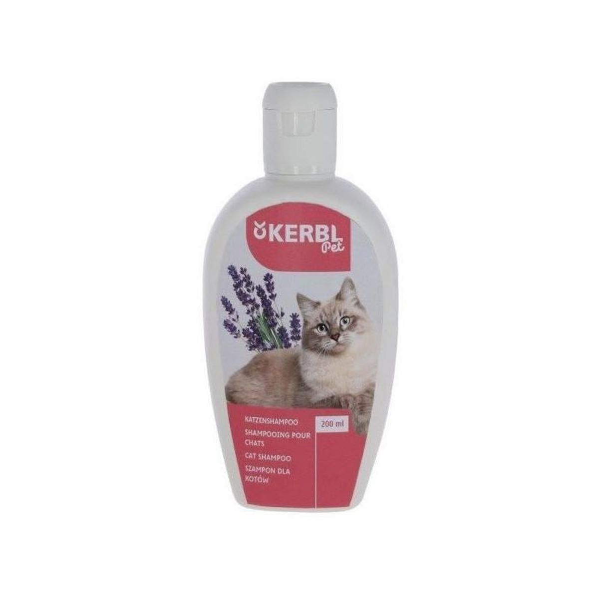 KERBL Shampoing pour chats - KERBL - 200 ml - Lavande - Mangue - Eclat et douceur