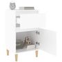 Voir la diapositive 5 : VIDAXL Table de chevet blanc 40x35x70 cm
