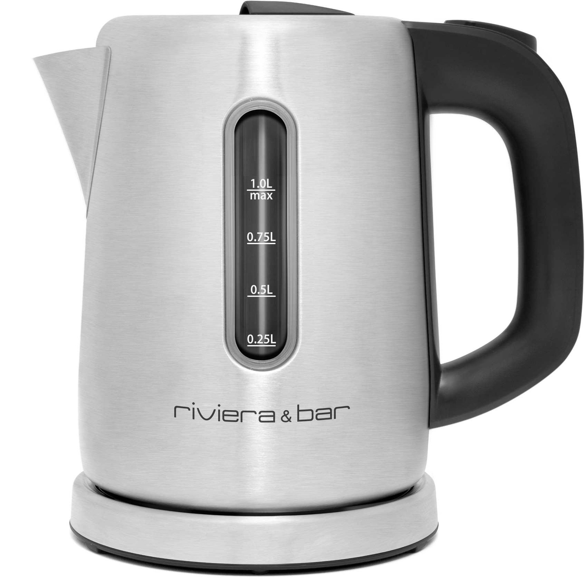 Riviera & Bar Bouilloire sans fil 1l 2000w inox satiné - bbo350