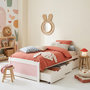 Voir la diapositive 2 : IDIMEX Lit fonctionnel en pin MIA, 90 x 200 cm