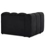 Voir la diapositive 5 : LISA DESIGN Debbie - module d'assise gauche en tissu texturé