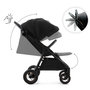 Voir la diapositive 2 : KINDERKRAFT Poussette canne compacte légère 27 kg