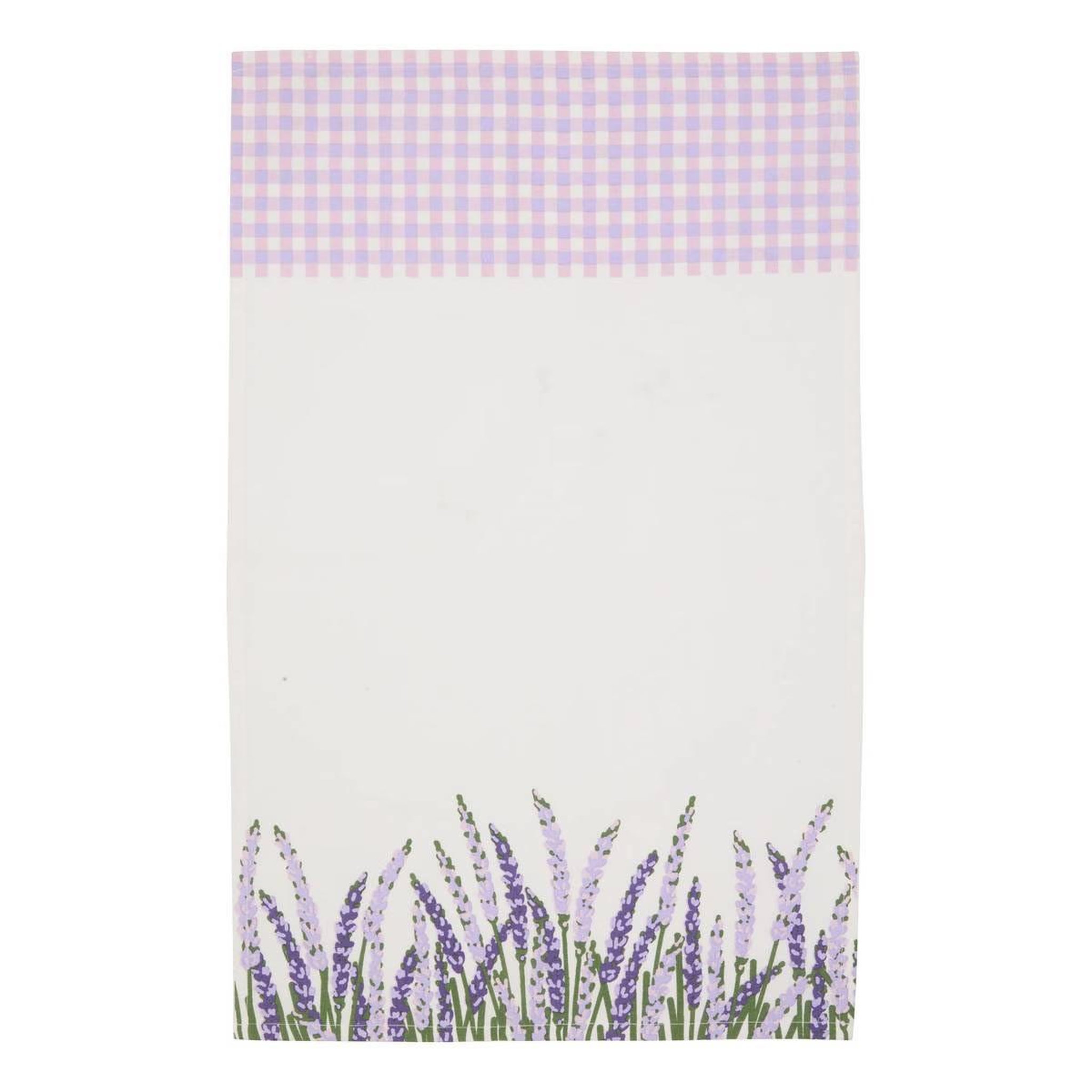 Voir la diapositive 2 : ATMOSPHERA Lot de 3 torchons  garrigue  45x70cm blanc