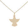 Voir la diapositive 1 : L'ATELIER D'AZUR Collier - Pendentif Ange Or Jaune - Chaîne Dorée Offerte