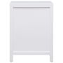 Voir la diapositive 3 : VIDAXL Table de chevet Blanc 38 x 28 x 52 cm Bois de Paulownia